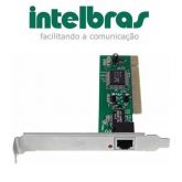 IntelBras Placa de Rede PCI Fast Ethernet