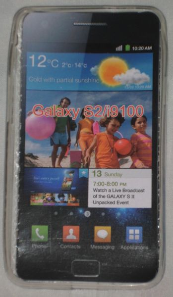 Capa TPU Samsung Galaxy SII I9100 TRANSPARENTE