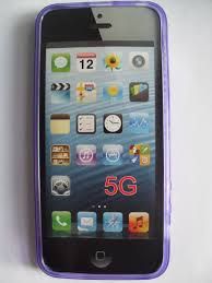 Capa TPU IPHONE 5G Roxa