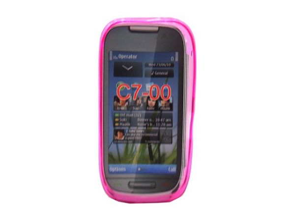 Capa TPU NOKIA C7 Rosa