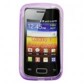 Capa TPU Samsung Galaxy Y Duos S6102 ROXA