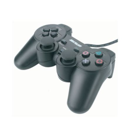 Joystick Multilaser Dual Shock USB Preto